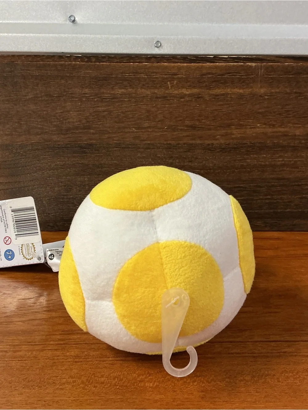 Little Buddy Nintendo Super Mario 32 Yellow Toad Plush